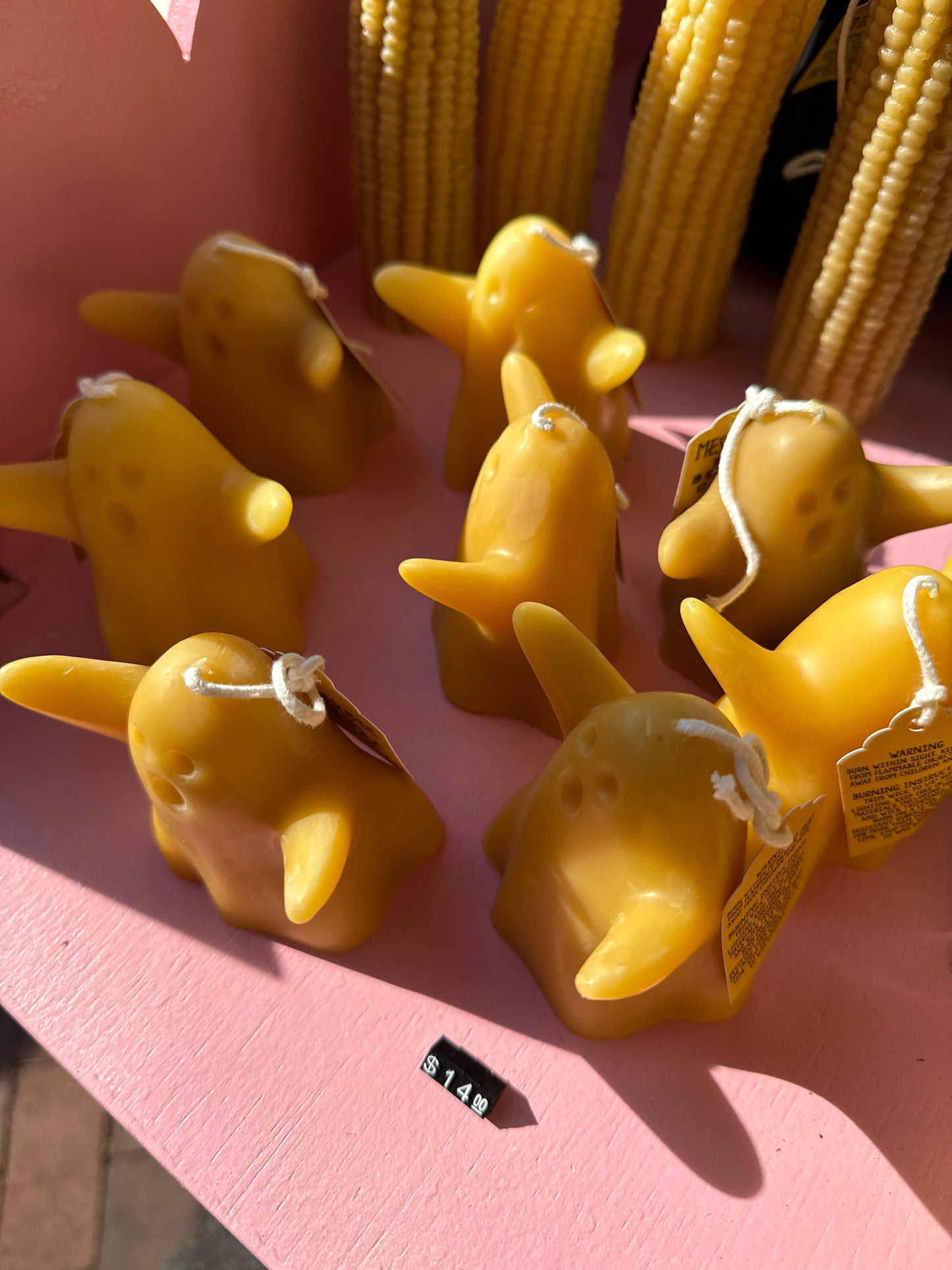 Ghost baby candles