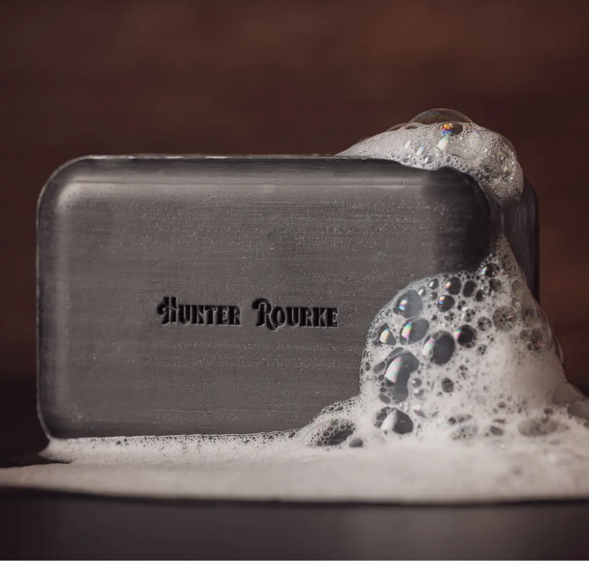 Hunter Rourke 250g Soap Activated Charcoal