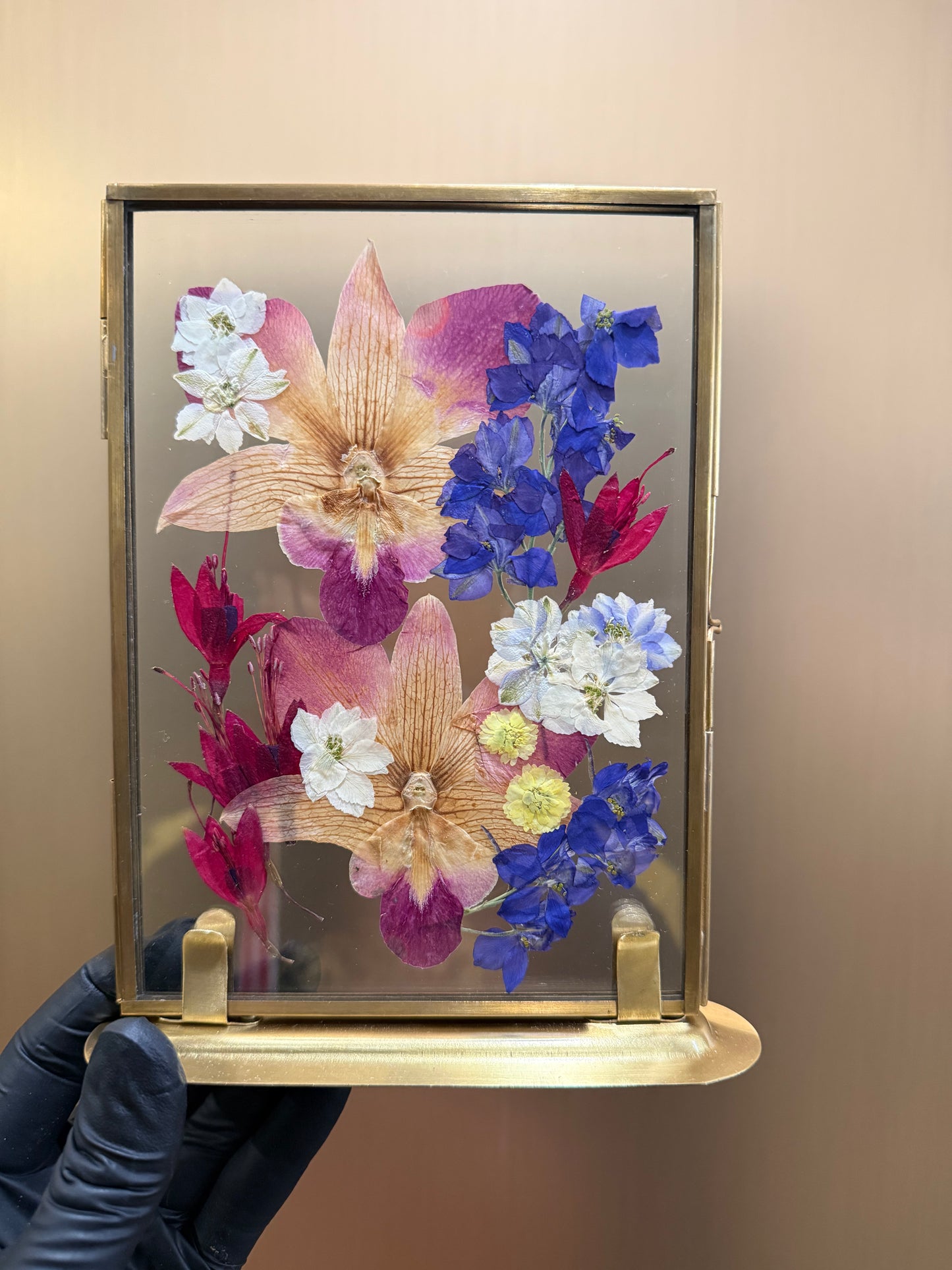 Tropical fever in standing glass