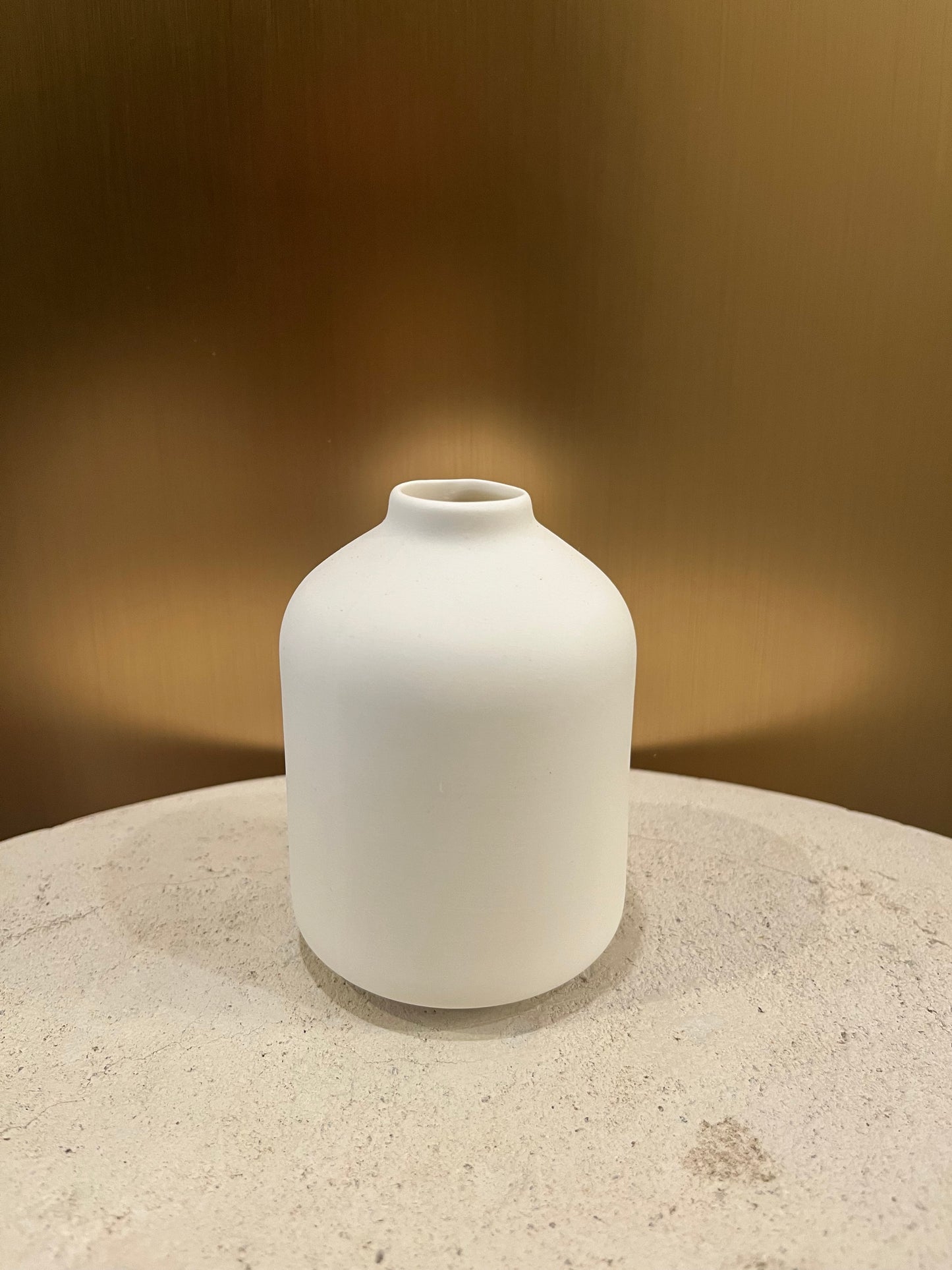 Small White Vase