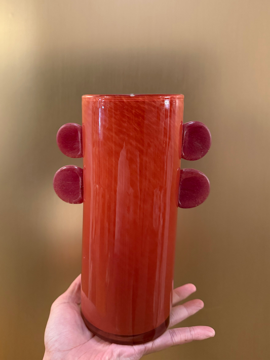 Red Vase