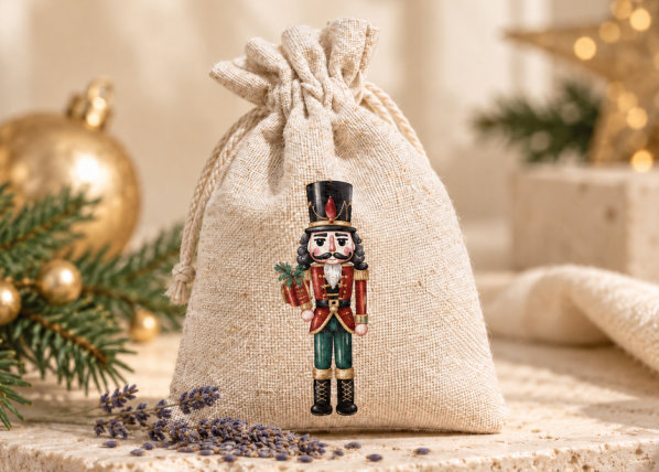 Holiday lavender pouches for Rosewood Georgetown