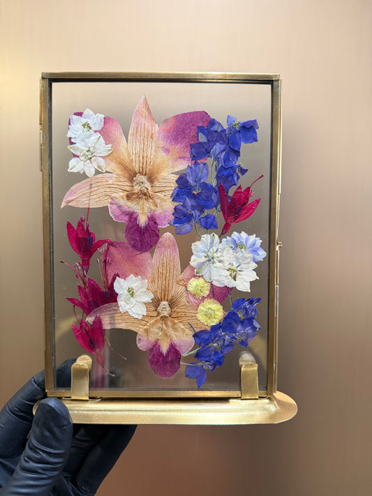 Tropical fever in standing glass